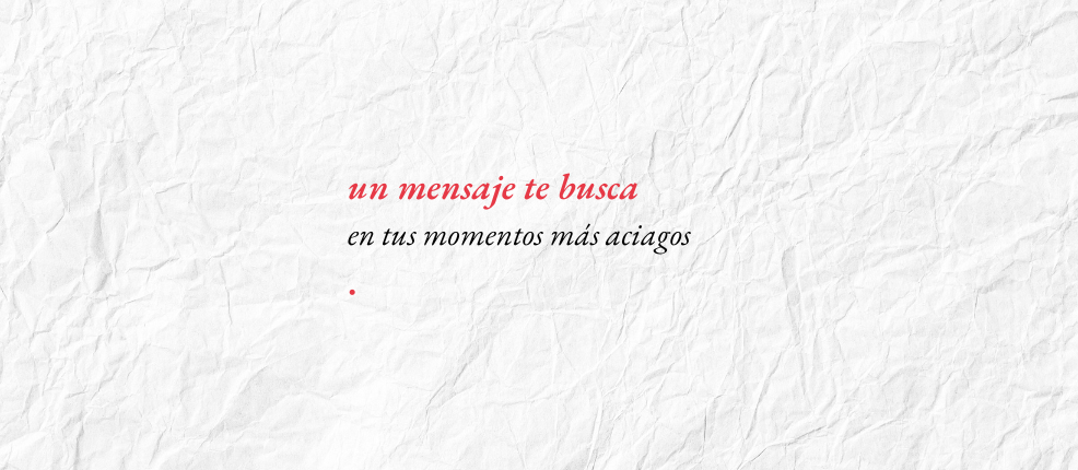 Un mensaje para ti
